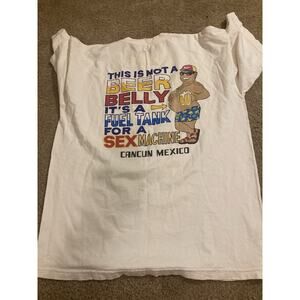 Vintage 1990s Cancun Mexico T-shirt Men’s XXL Read Description